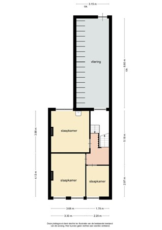 Floorplan - Kromstraat 2, 6133 AB Sittard